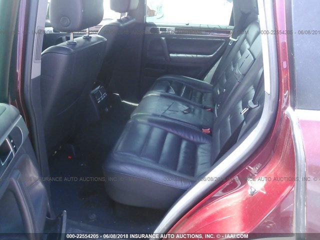 WVGZG77L06D026252 - 2006 VOLKSWAGEN TOUAREG 3.2 RED photo 8