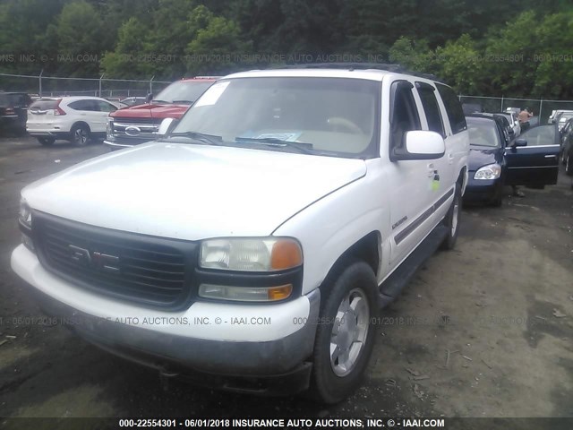 3GKFK16Z32G197913 - 2002 GMC YUKON XL K1500 WHITE photo 2