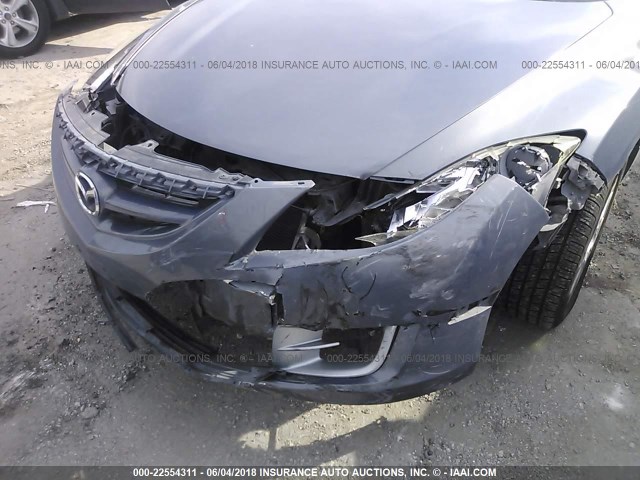 1YVHP82A895M31523 - 2009 MAZDA 6 I ლურჯი ფოტო 6