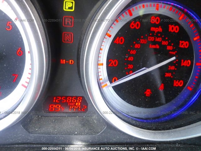 1YVHP82A895M31523 - 2009 MAZDA 6 I ლურჯი ფოტო 7