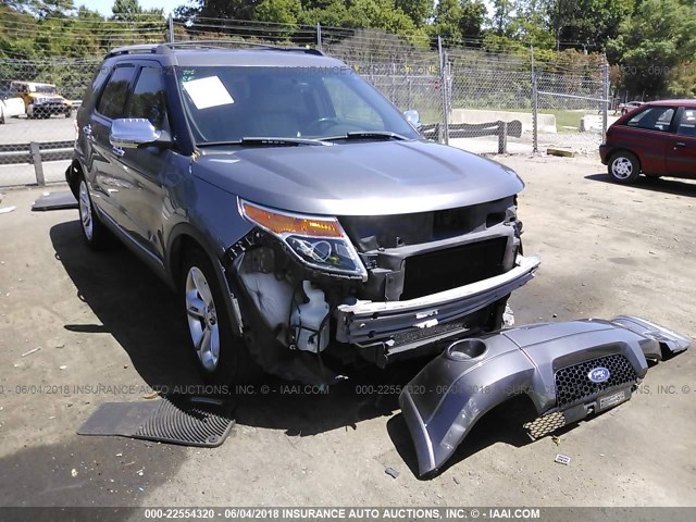 1FMHK7F83BGA48424 - 2011 FORD EXPLORER LIMITED 灰色 照片 1