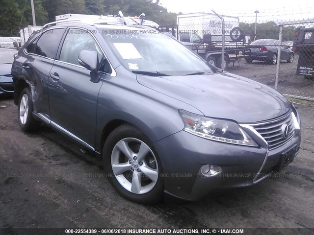 2T2BK1BA6DC157294 - 2013 LEXUS RX 350/BASE/F SPORT GRAY photo 1