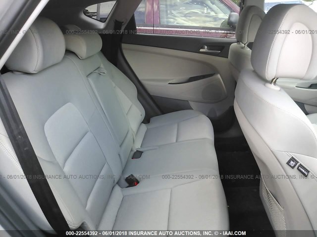 KM8J33A2XHU565689 - 2017 HYUNDAI TUCSON LIMITED/SPORT AND ECO/SE SILVER photo 8