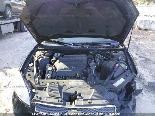 2G1WL15C869369805 - 2006 CHEVROLET MONTE CARLO SS შავი ფოტო 10
