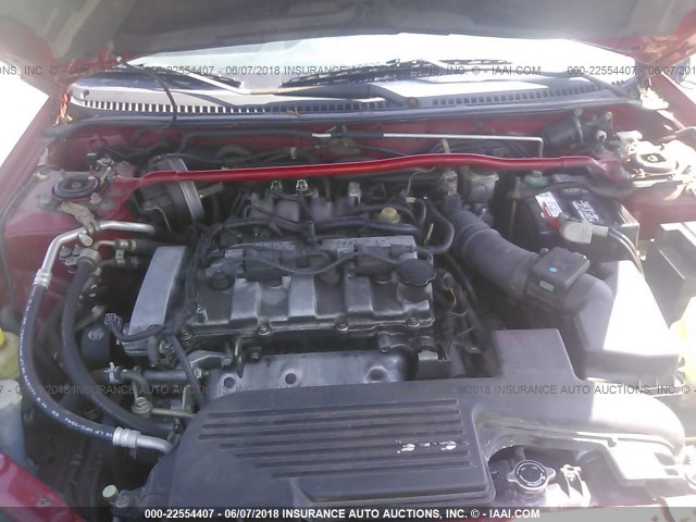 JM1BJ245731105818 - 2003 MAZDA PROTEGE PR5 红色 照片 10