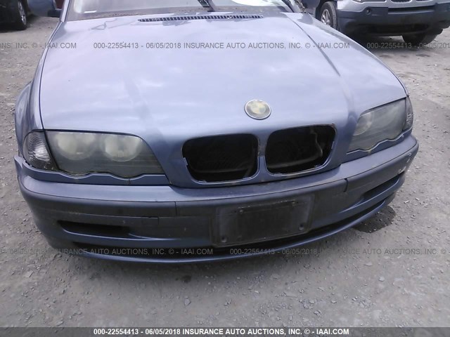 WBAAM3344YFP76503 - 2000 BMW 323 I Light Blue photo 6