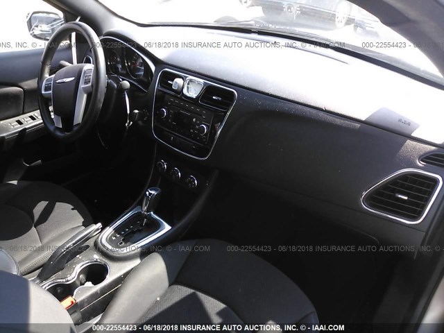 1C3CCBBB0EN150476 - 2014 CHRYSLER 200 TOURING SILVER photo 5