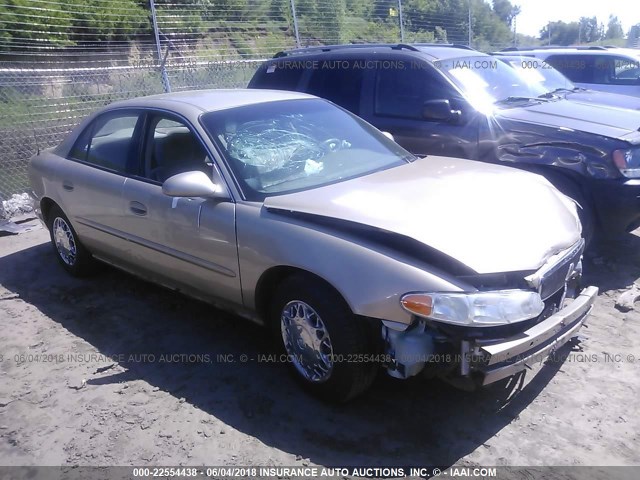 2G4WS52J641240814 - 2004 BUICK CENTURY CUSTOM TAN photo 1