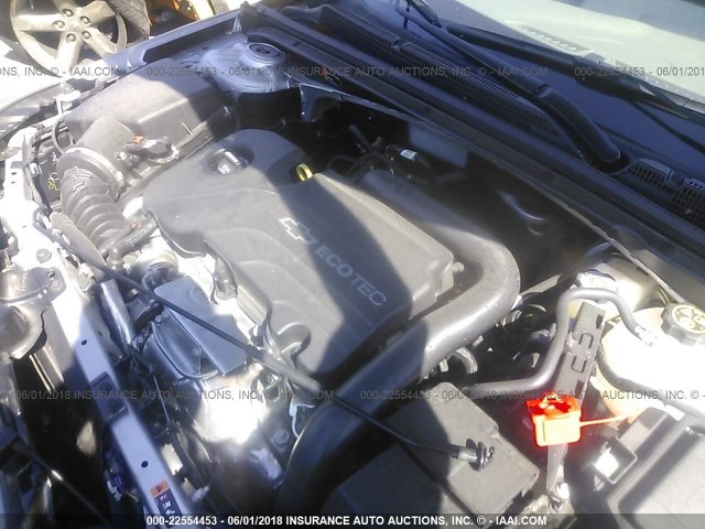 1G1ZB5ST2JF161141 - 2018 CHEVROLET MALIBU LS ვერცხლისფერი ფოტო 10