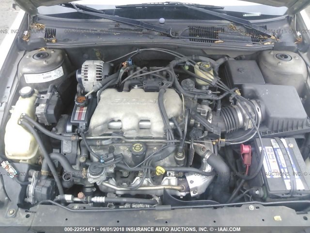 1G1NE52JXX6158064 - 1999 CHEVROLET MALIBU LS ოქროსფერი ფოტო 10