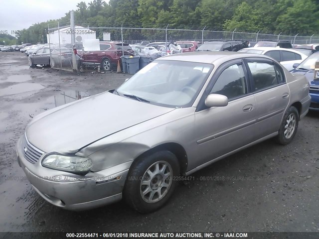 1G1NE52JXX6158064 - 1999 CHEVROLET MALIBU LS ოქროსფერი ფოტო 2