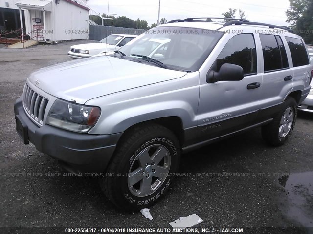 1J4GW48S84C248389 - 2004 JEEP GRAND CHEROKEE LAREDO/COLUMBIA/FREEDOM 银色 照片 2