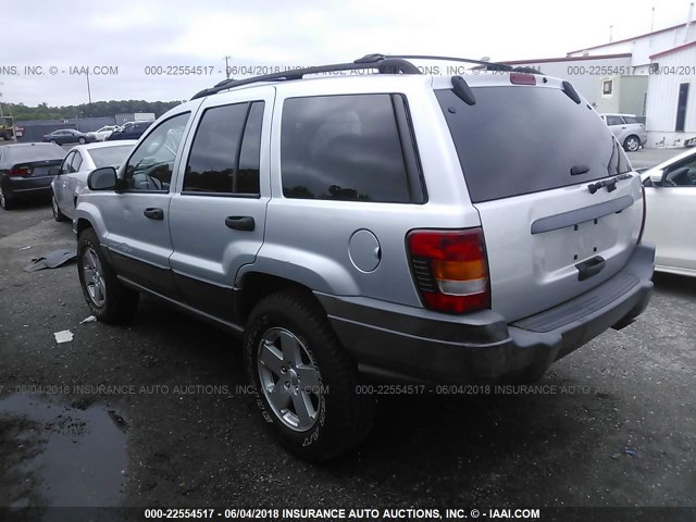 1J4GW48S84C248389 - 2004 JEEP GRAND CHEROKEE LAREDO/COLUMBIA/FREEDOM 银色 照片 3