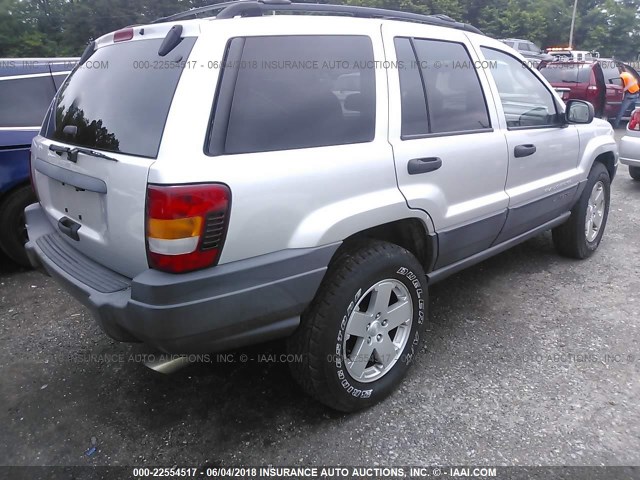 1J4GW48S84C248389 - 2004 JEEP GRAND CHEROKEE LAREDO/COLUMBIA/FREEDOM 银色 照片 4