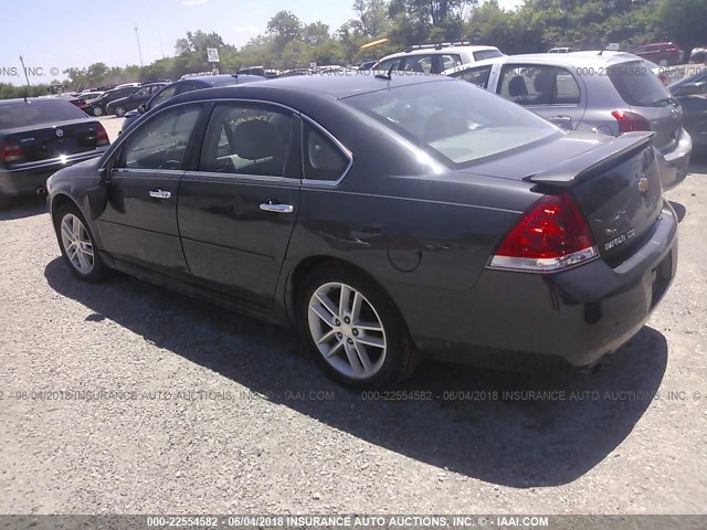 2G1WC5E3XD1194069 - 2013 CHEVROLET IMPALA LTZ GRAY photo 3