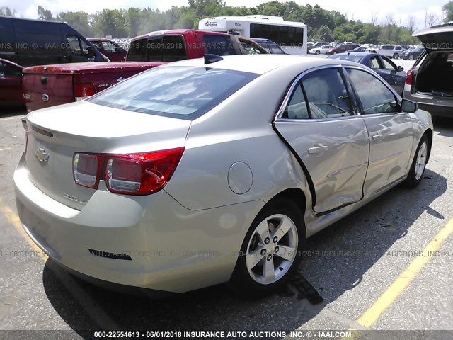 1G11B5SL7FF136143 - 2015 CHEVROLET MALIBU LS 棕色 照片 4