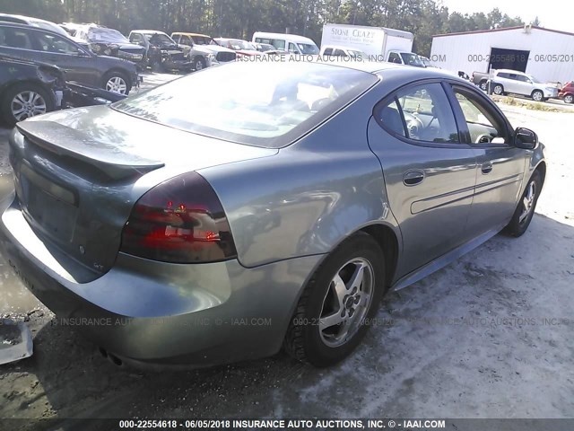 2G2WS522441358300 - 2004 PONTIAC GRAND PRIX GT2 ნაცრისფერი ფოტო 4