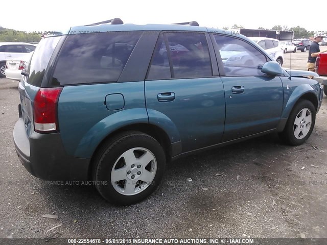 5GZCZ53445S837102 - 2005 SATURN VUE GREEN photo 4