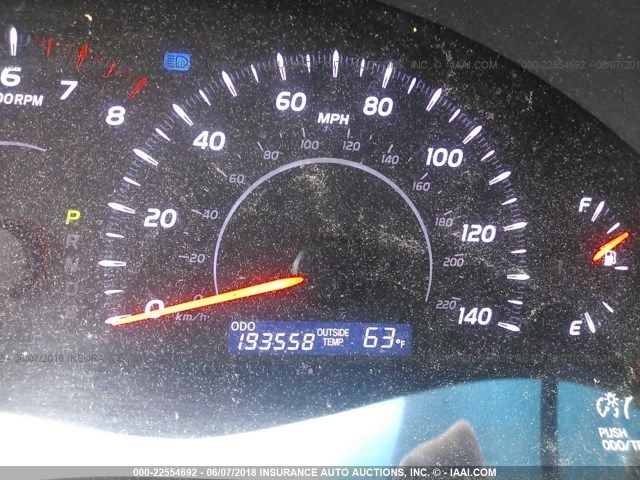 4T1BF3EK1AU557296 - 2010 TOYOTA CAMRY SE/LE/XLE RED photo 7