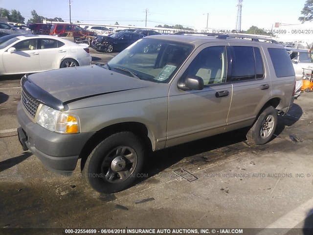 1FMZU72K83ZB32549 - 2003 FORD EXPLORER XLS/XLS SPORT GOLD photo 2