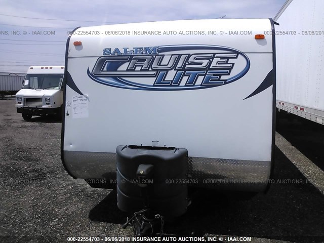 4X4TSMD20DR402610 - 2013 FOREST RIVER SALEM CRUISE LITE  WHITE photo 6