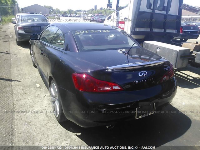 JN1CV6FE5BM950339 - 2011 INFINITI G37 SPORT BLACK photo 3