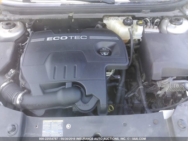 1G1ZG57B08F213717 - 2008 CHEVROLET MALIBU LS SILVER photo 10