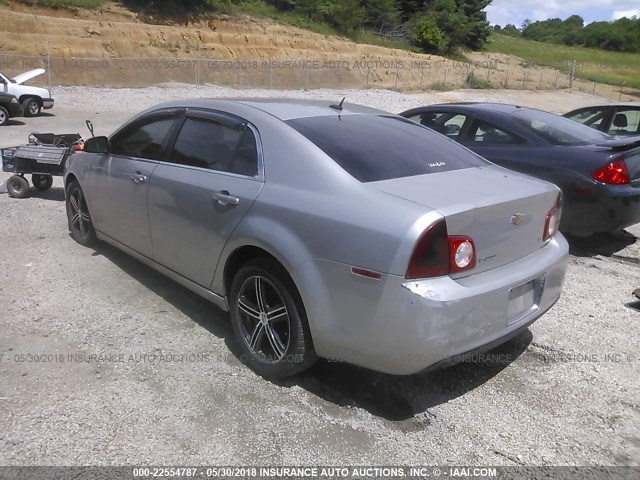 1G1ZG57B08F213717 - 2008 CHEVROLET MALIBU LS SILVER photo 3