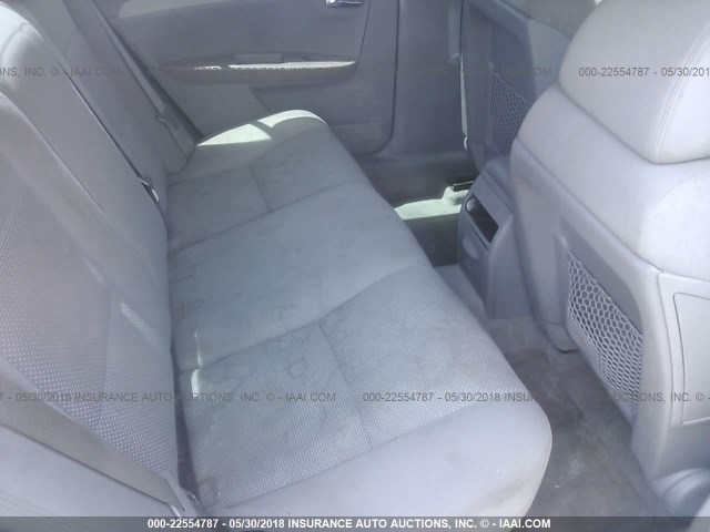 1G1ZG57B08F213717 - 2008 CHEVROLET MALIBU LS SILVER photo 8