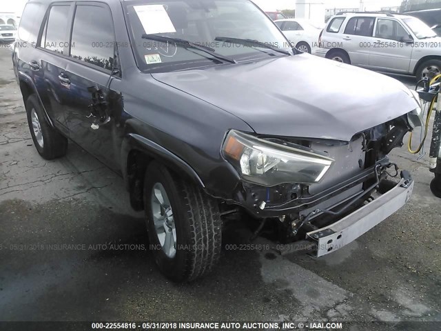 JTEBU5JR4G5315156 - 2016 TOYOTA 4RUNNER SR5 PREM/LTDL/TRAIL/TRD GRAY photo 6