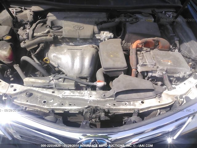 4T1BD1FK6EU098636 - 2014 TOYOTA CAMRY HYBRID/LE/XLE 黑色 照片 10
