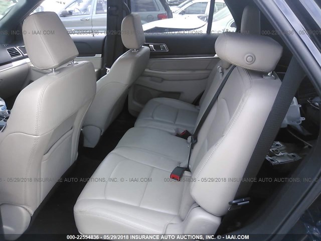 1FM5K7F86JGA70709 - 2018 FORD EXPLORER LIMITED 黑色 照片 8