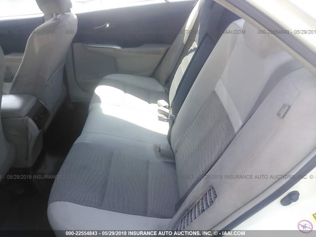 4T1BD1FK7DU091192 - 2013 TOYOTA CAMRY HYBRID/LE/XLE 白色 照片 8