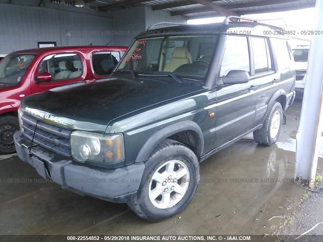 SALTL16483A803361 - 2003 LAND ROVER DISCOVERY II S GREEN photo 2