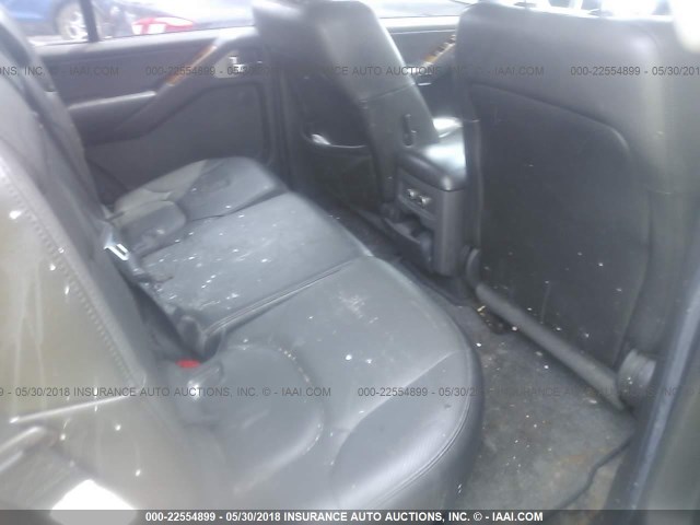 5N1AR18W25C778620 - 2005 NISSAN PATHFINDER LE/SE/XE BLACK photo 8