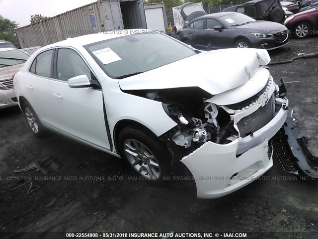 1G11C5SLXFU125890 - 2015 CHEVROLET MALIBU 1LT 白色 照片 1