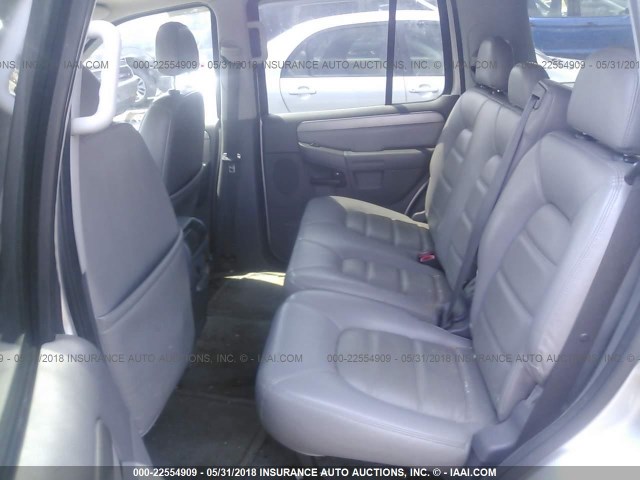 1FMZU73W74UB06685 - 2004 FORD EXPLORER XLT/XLT SPORT/NBX SILVER photo 8