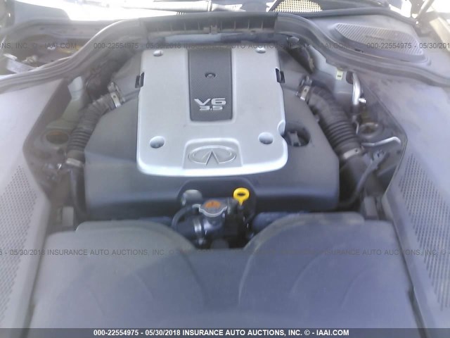 JNKCY01F69M850521 - 2009 INFINITI M35 SPORT SILVER photo 10