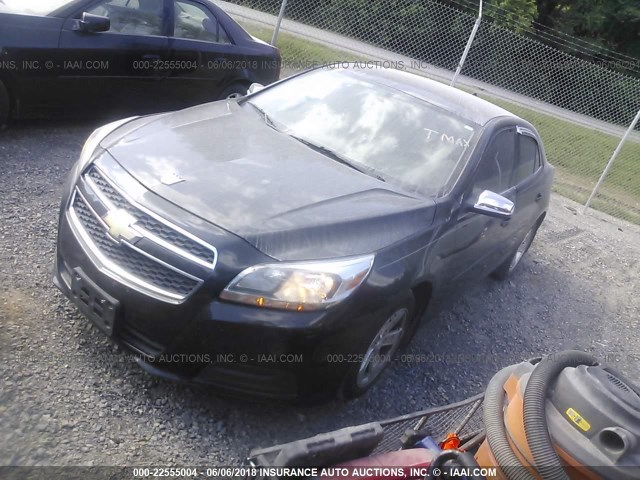 1G11B5SA5DF220103 - 2013 CHEVROLET MALIBU LS 黑色 照片 2