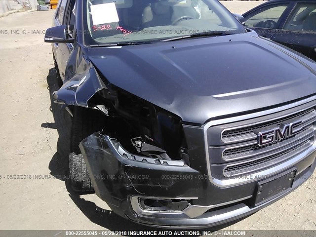 1GKKVRKD7EJ168710 - 2014 GMC ACADIA SLT-1 Grau Foto 6