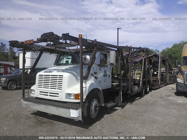 1HSHNAHRXXH657095 - 1999 INTERNATIONAL 8000 8100 WHITE photo 2