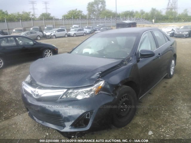 4T4BF1FK6ER422409 - 2014 TOYOTA CAMRY L/SE/LE/XLE 黑色 照片 2
