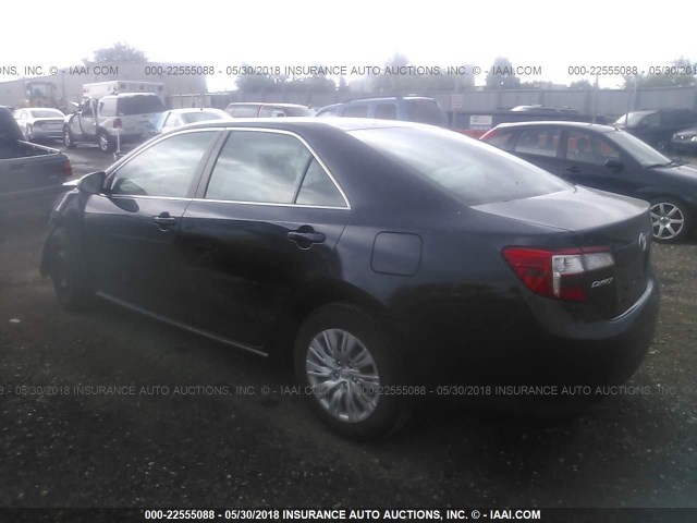4T4BF1FK6ER422409 - 2014 TOYOTA CAMRY L/SE/LE/XLE 黑色 照片 3