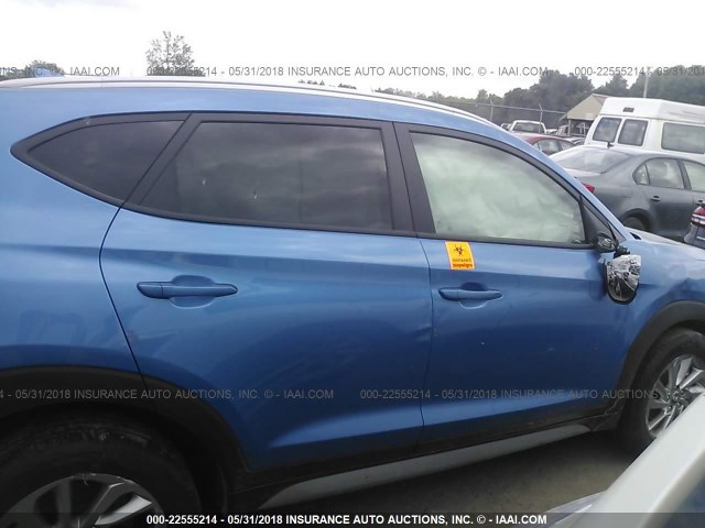 KM8J3CA4XJU645694 - 2018 HYUNDAI TUCSON LIMITED/SPORT AND ECO/SE BLUE photo 5