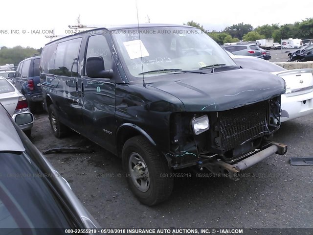 1GCHG35V961260744 - 2006 CHEVROLET EXPRESS G3500  GREEN photo 1