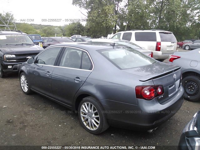 3VWRJ71K29M004832 - 2009 VOLKSWAGEN JETTA WOLFSBURG 灰色 照片 3