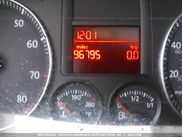 3VWRJ71K29M004832 - 2009 VOLKSWAGEN JETTA WOLFSBURG 灰色 照片 7