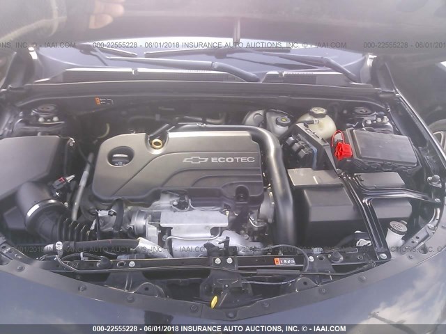 1G1ZC5ST0GF297595 - 2016 CHEVROLET MALIBU LS შავი ფოტო 10