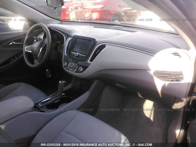 1G1ZC5ST0GF297595 - 2016 CHEVROLET MALIBU LS შავი ფოტო 5