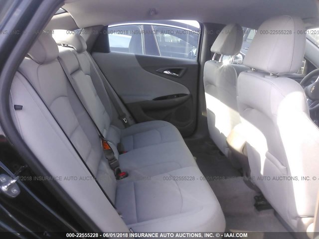 1G1ZC5ST0GF297595 - 2016 CHEVROLET MALIBU LS შავი ფოტო 8